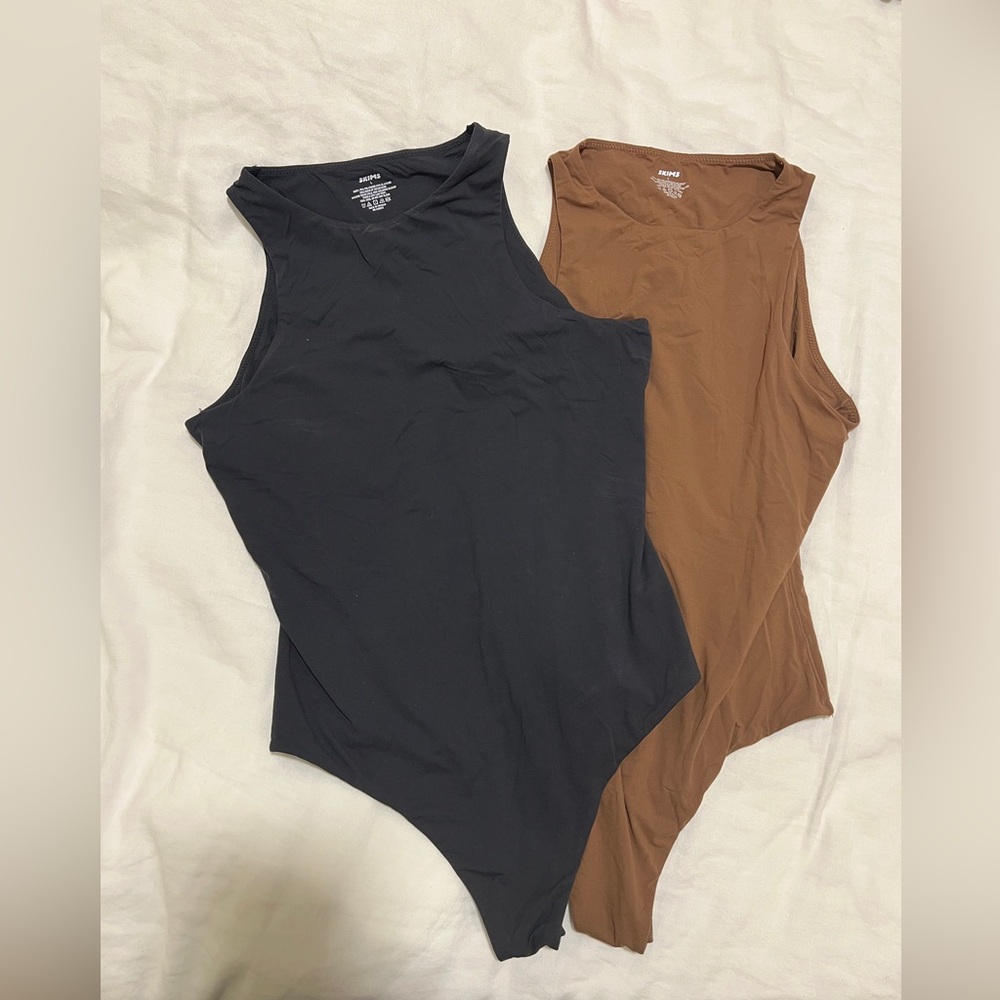 SKIMS High Neck Bodysuit Fit Everybody Bundle NWOT